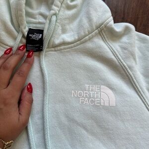 The North Face Light blue Hoodie